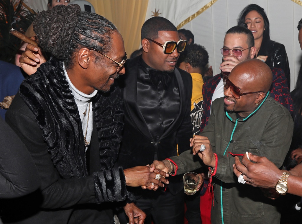 DJ Khaled, Snoop Dogg, Jermaine Dupri, birthday party