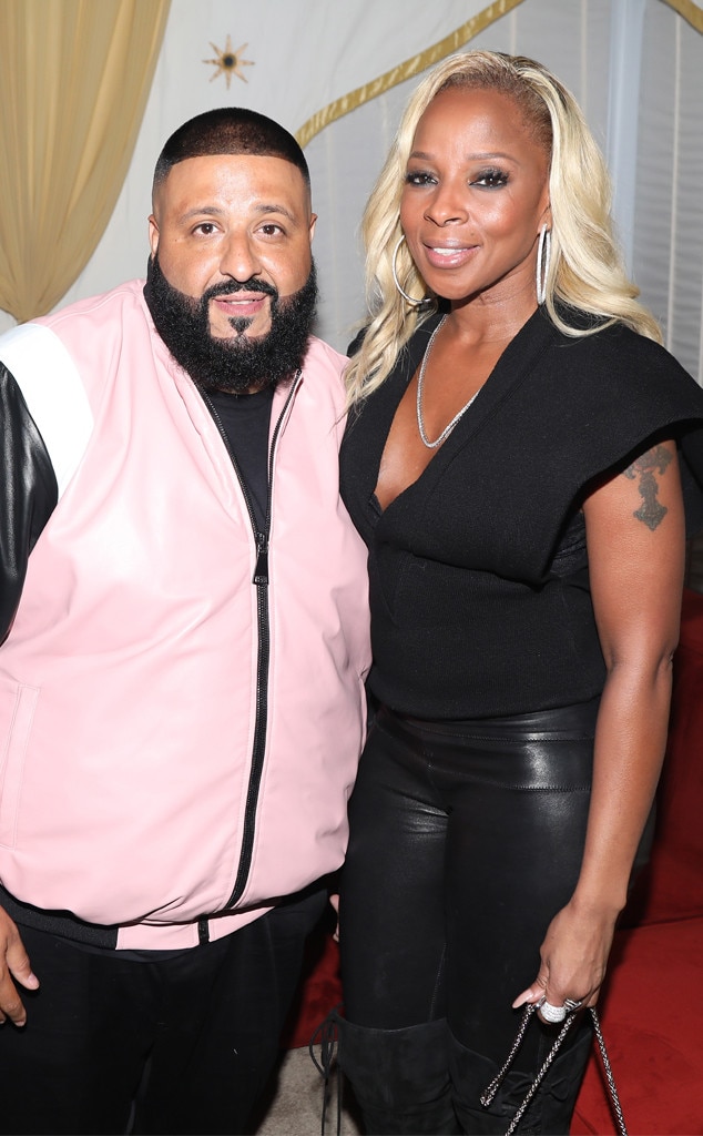 DJ Khaled, Mary J. Blige, birthday party