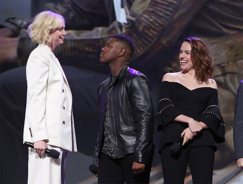 Daisy Ridley, John Boyega, Gwendoline Christie, D23 Expo 2017