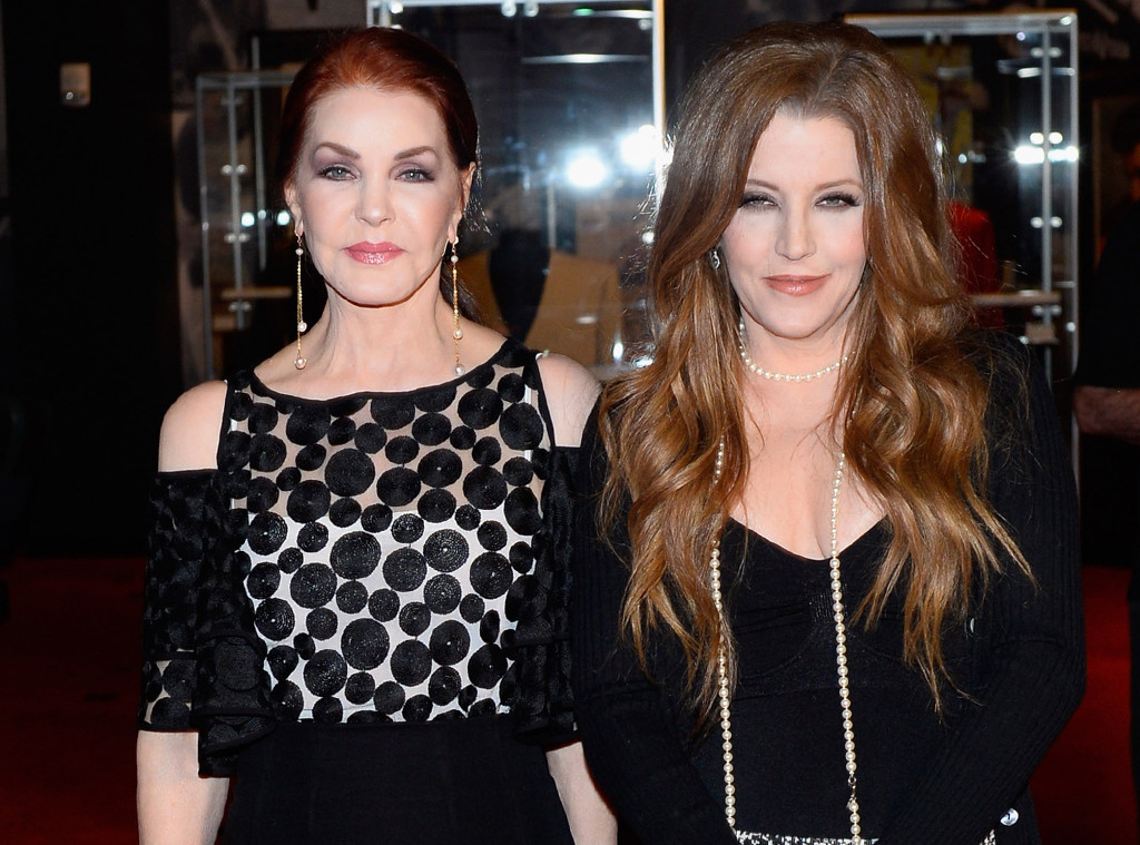 Image result for lisa marie presley and priscilla presley