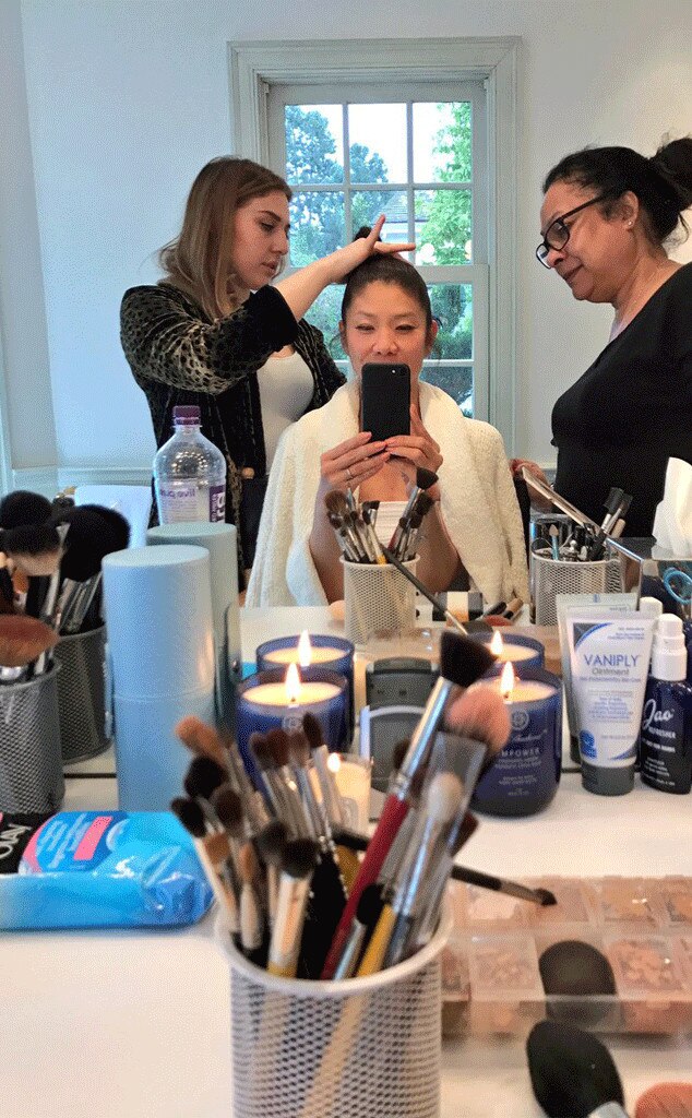 Stars Get Ready for the Oscars 2017