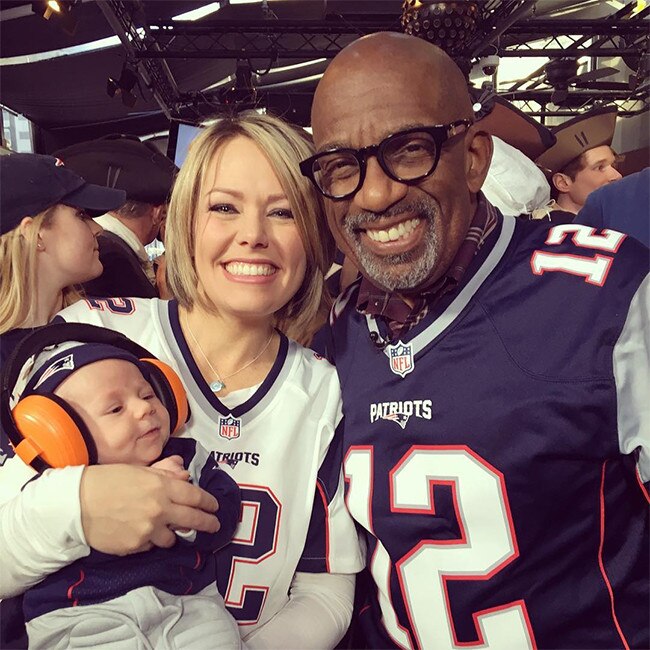 Dylan Dreyer, Son Calvin, Al Roker, Today Show