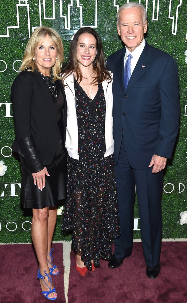 Former Vice President Joe Biden Supports Daughter Ashley's ...