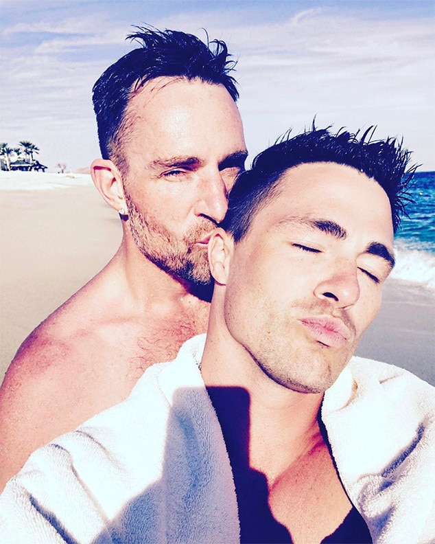 Colton Haynes And Jeff Leatham Get Engaged During Romantic Vacation I Said Yes E News