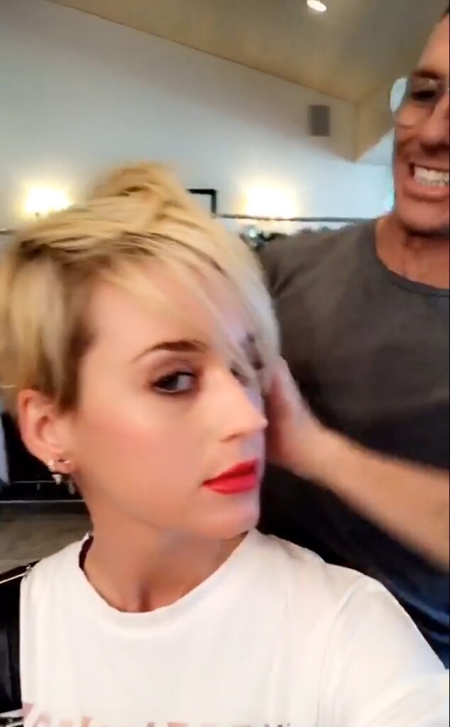 Katy Pery, Haircut
