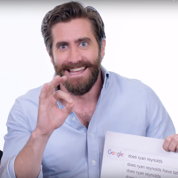 LOL! Ryan Reynolds and Jake Gyllenhaal Answer Google's Weird and Hilarious Autocomplete Questions