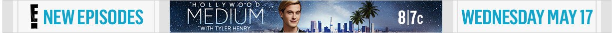 Hollywood Medium With Tyler Henry Tune-In Banners