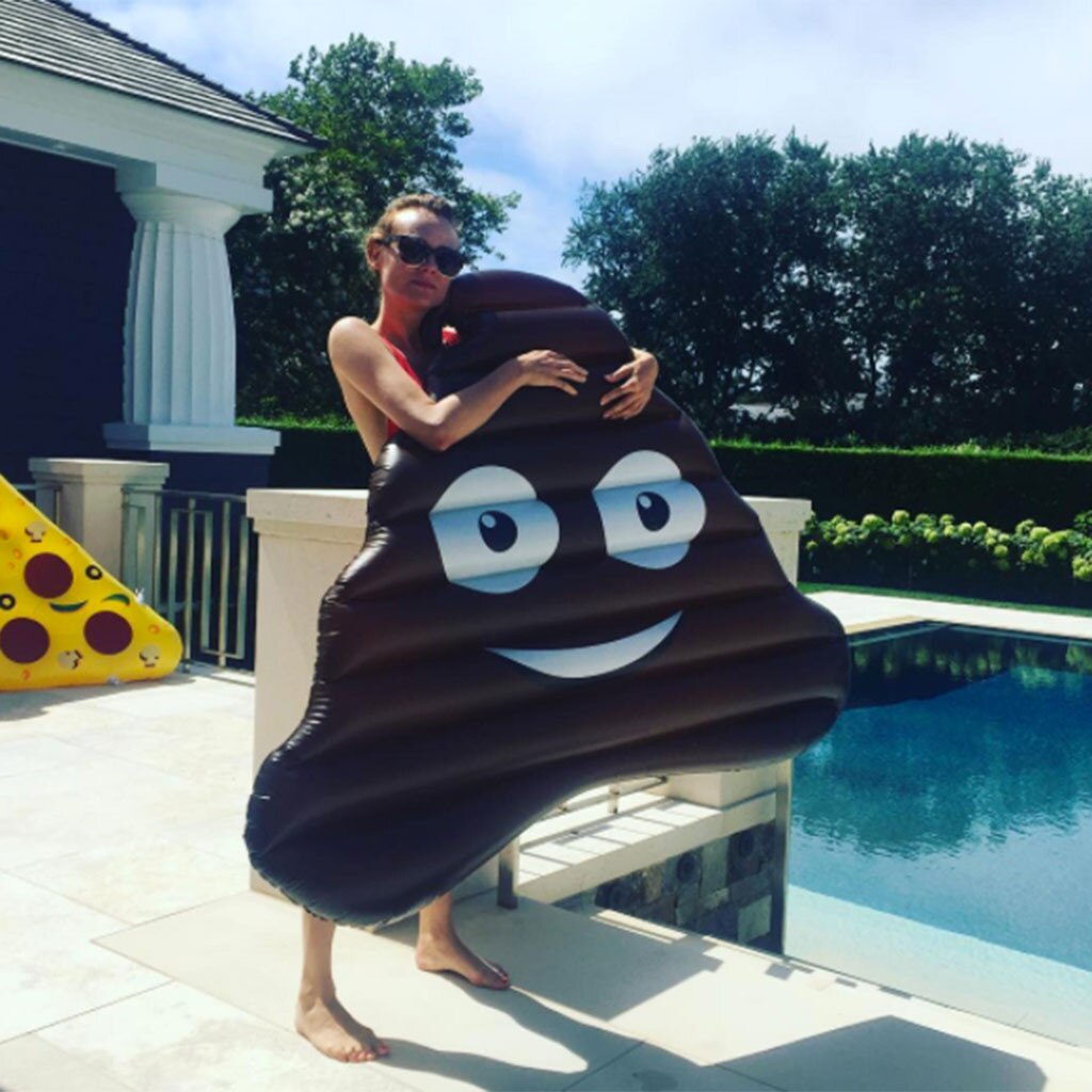Diane Kruger, Poop Emoji, Instagram