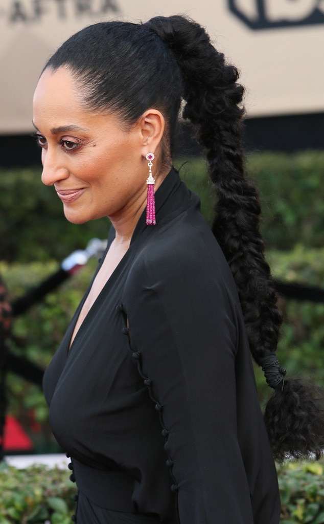 ESC: Tracee Ellis Ross, Ponytails