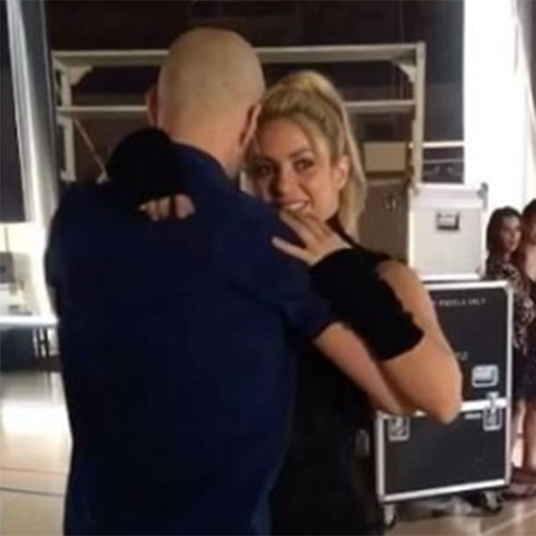 Shakira Practices Sexy Bachata Dance Moves for New Music Video ... - E! Online