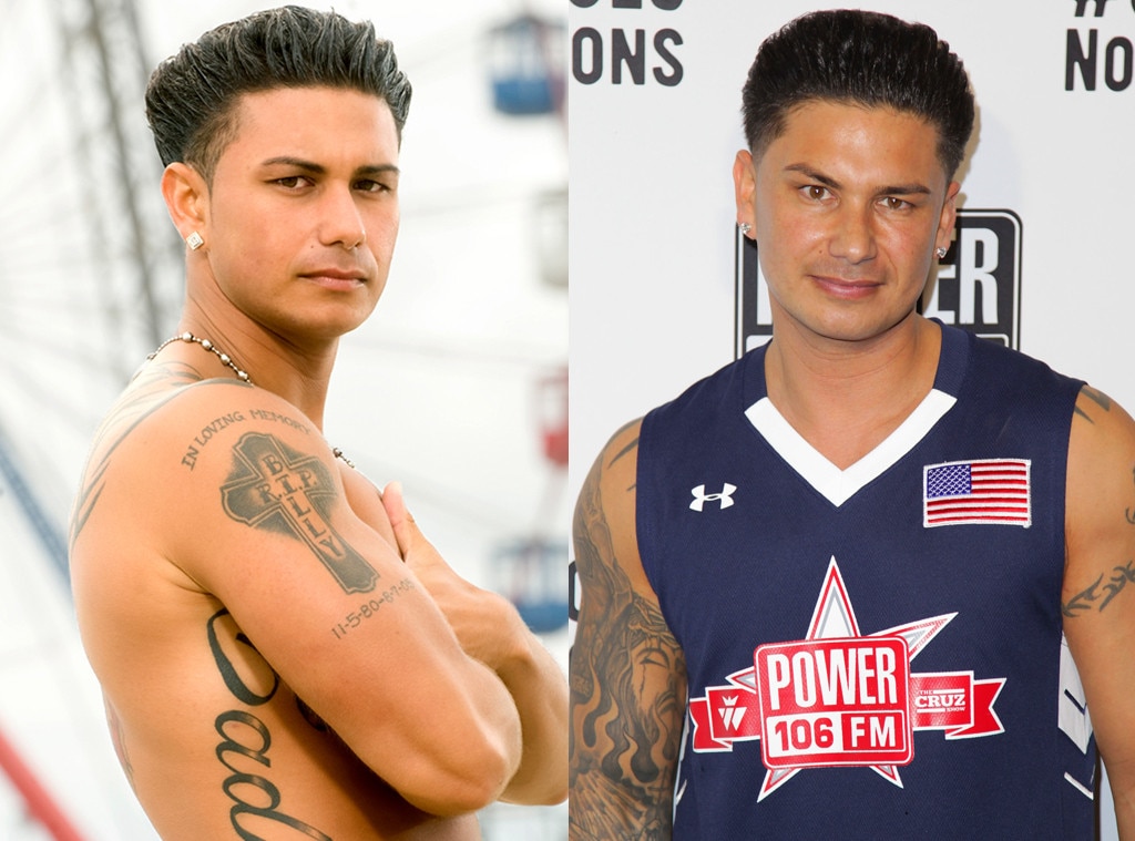 Paul Pauly D DelVecchio from Jersey Shore Cast Then and Now E! News