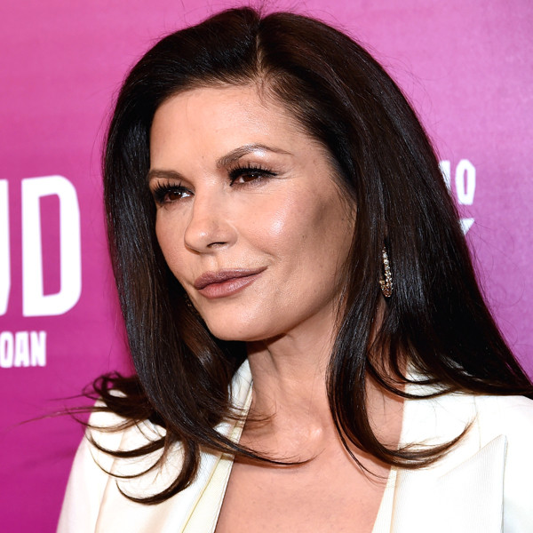 Catherine Zeta-Jones Has $2600 Worth of Skin Care Inside Her Bathroom Cabinet - E! Online