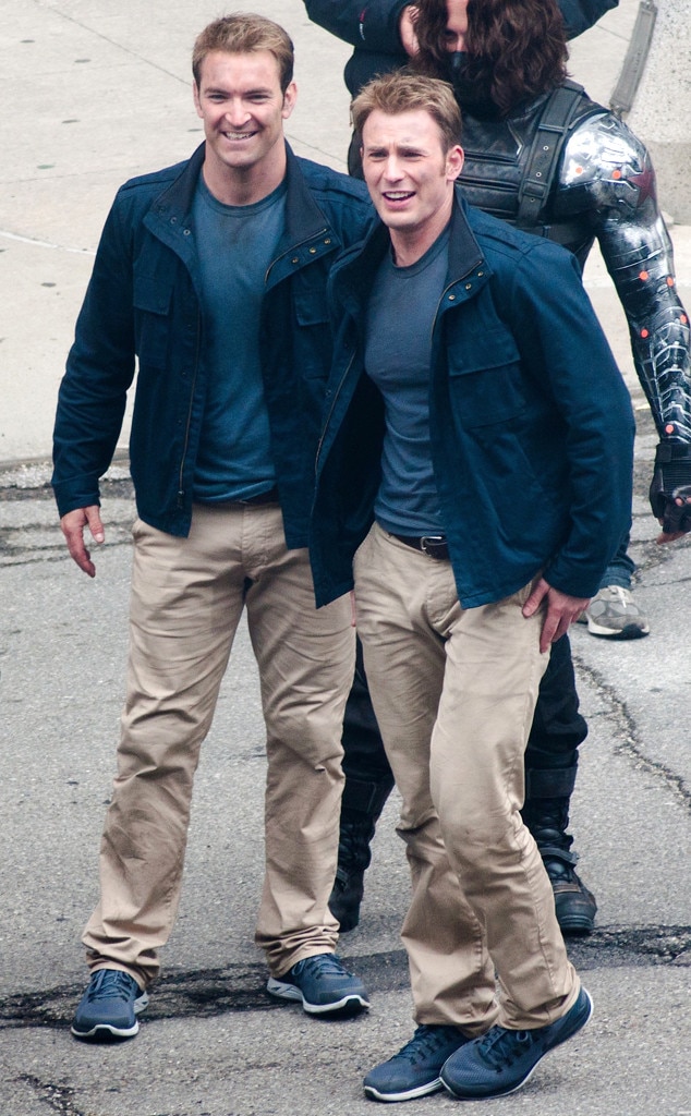 Chris Evans, Stunt Double