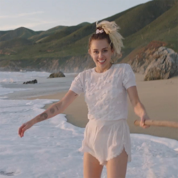 Miley Cyrus Teases New... Miley Cyrus Malibu