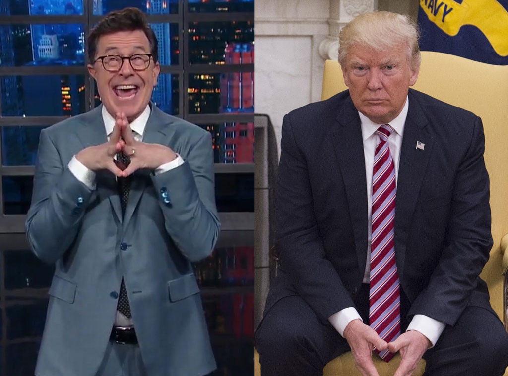 Stephen Colbert, The Late Show, Donald Trump