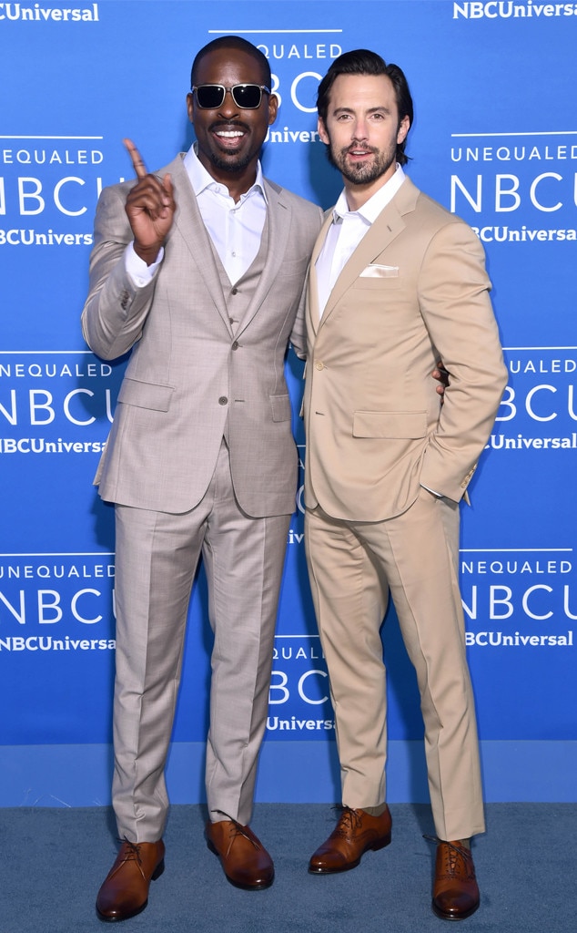 Sterling K. Brown, Milo Ventimiglia, The 2017 NBCUniversal Upfront Presentation