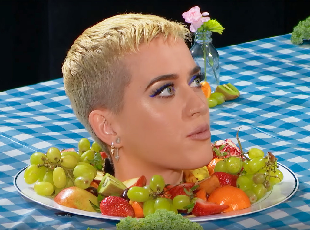 Katy Perry Takes Bon Appétit To The Next Level By Serving Up A Slice Of
