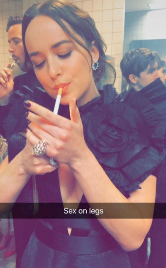 Dakota Johnson From Best Social Media Pics From Inside The 2017 Met Gala E News 5777