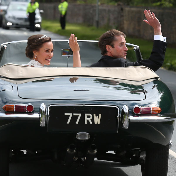 Pippa Middleton and James Matthews' Wedding Exit Was Right Out of a Modern Fairytale