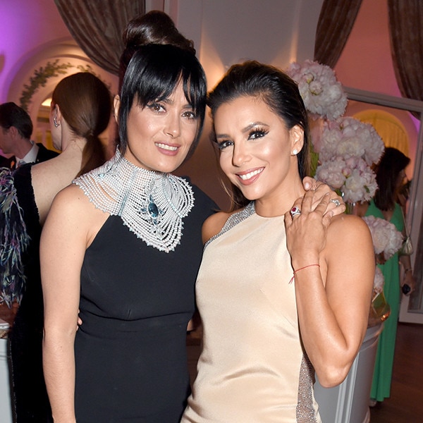 Salma Hayek, Eva Longoria, Vanity Fair Dinner, Cannes