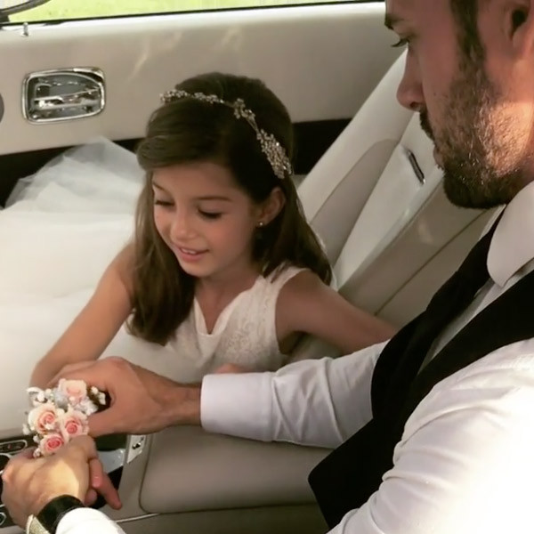 William Levy Takes His 7-Year-Old Daughter to Her First Dance and It's Nothing Short of Adorable - E! Online