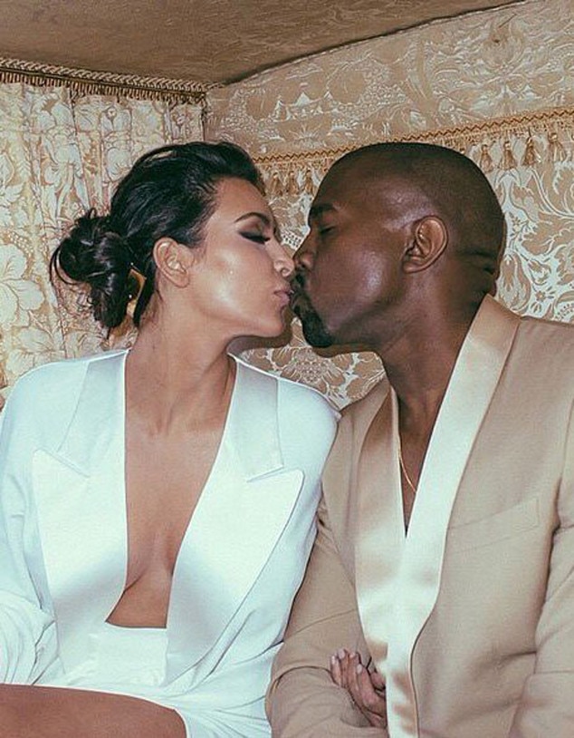 Kim Kardashian, Kanye West, Anniversary