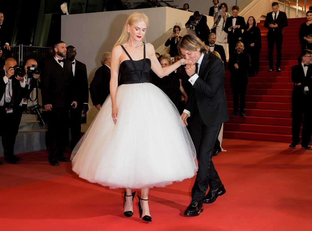 Keith Urban, Nicole Kidman, Cannes, PDA