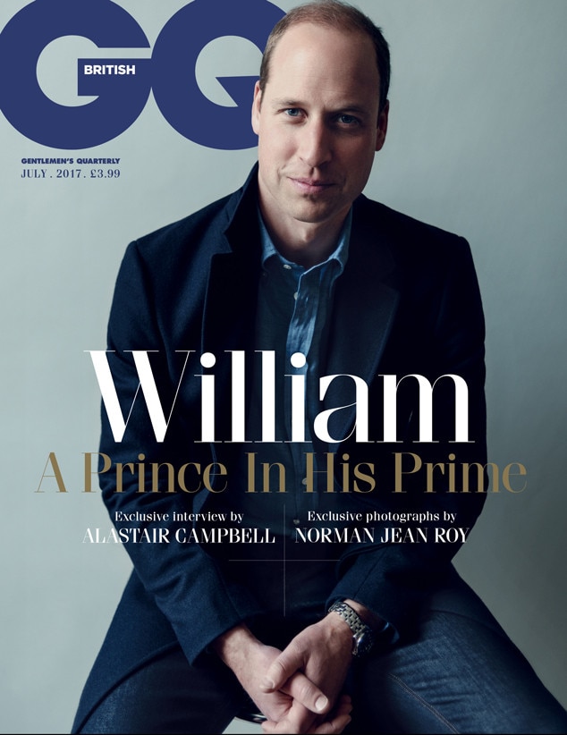 Prince William, British GQ