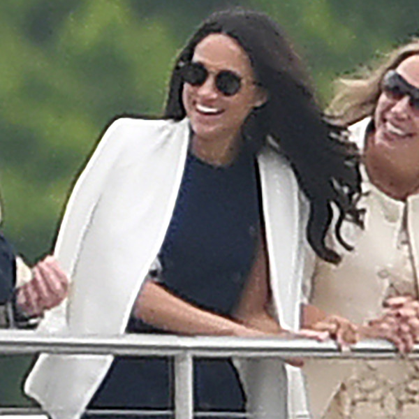 Meghan Markle Cheers On Prince Harry As He Rides Again At Charity Polo Match E News 1849