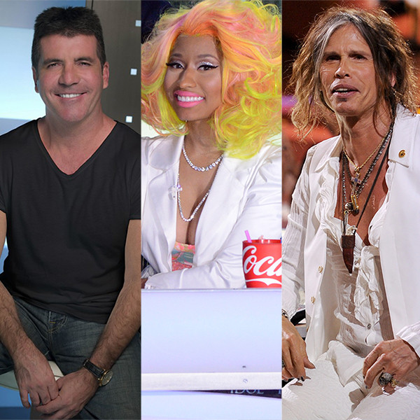 American Idol, Simon Cowell, Nicki Minaj, Steven Tyler, Jennifer Lopez