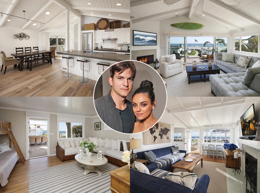 Inside Mila Kunis and Ashton Kutcher's $10 Million Santa Barbara Beach