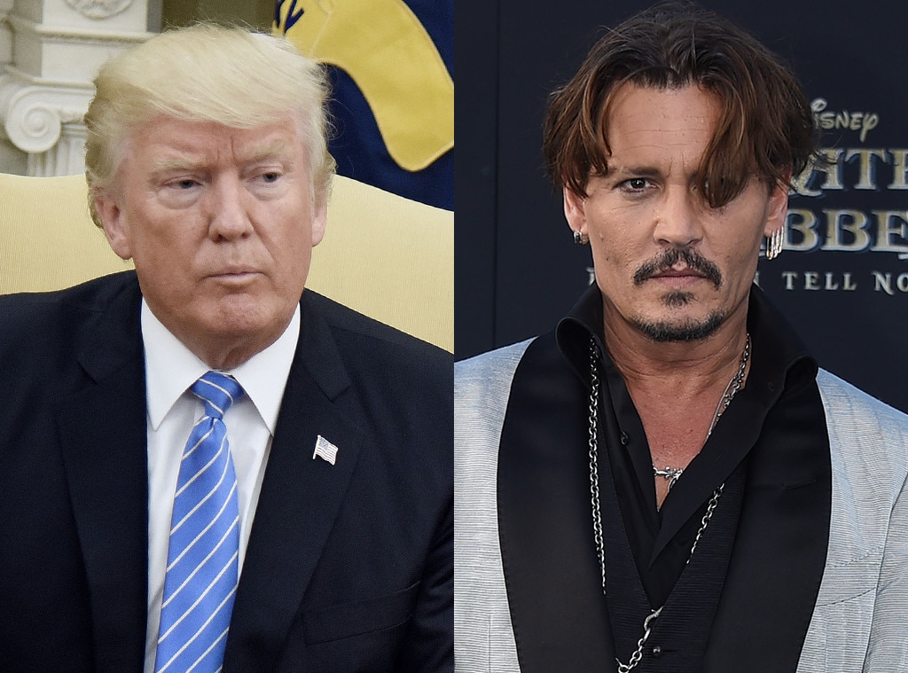 Donald Trump, Johnny Depp