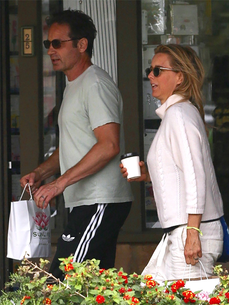 David Duchovny, Tea Leoni