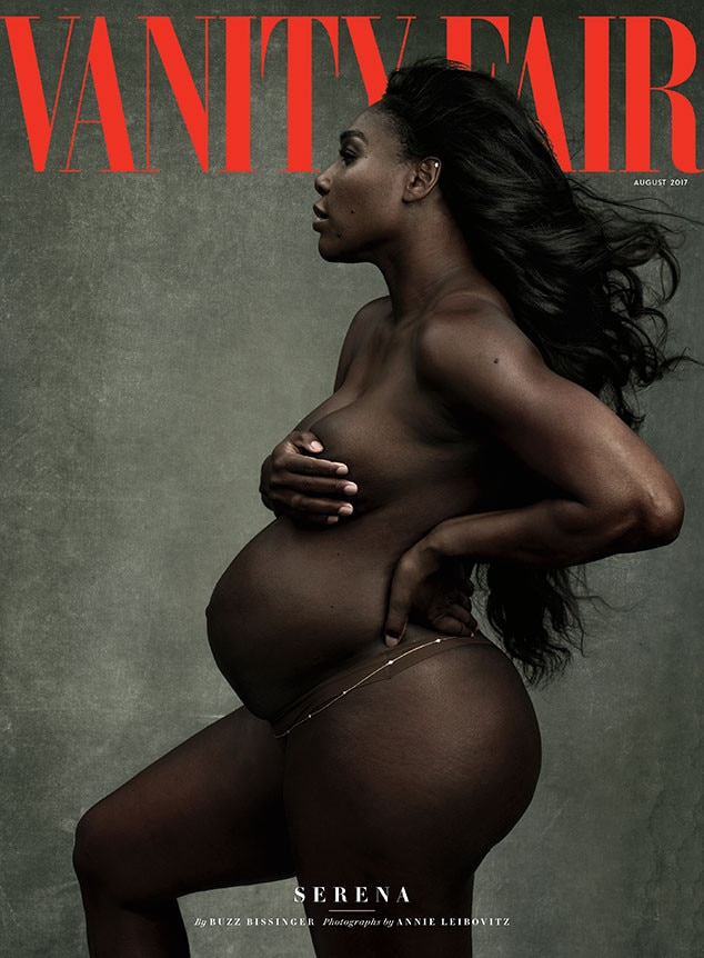 Rezultat slika za serena williams vanity fair pregnant picture