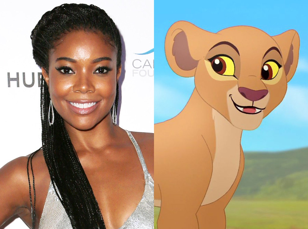 Celeb Voices in Kid Shows, Gabrielle Union, The Lion Guard