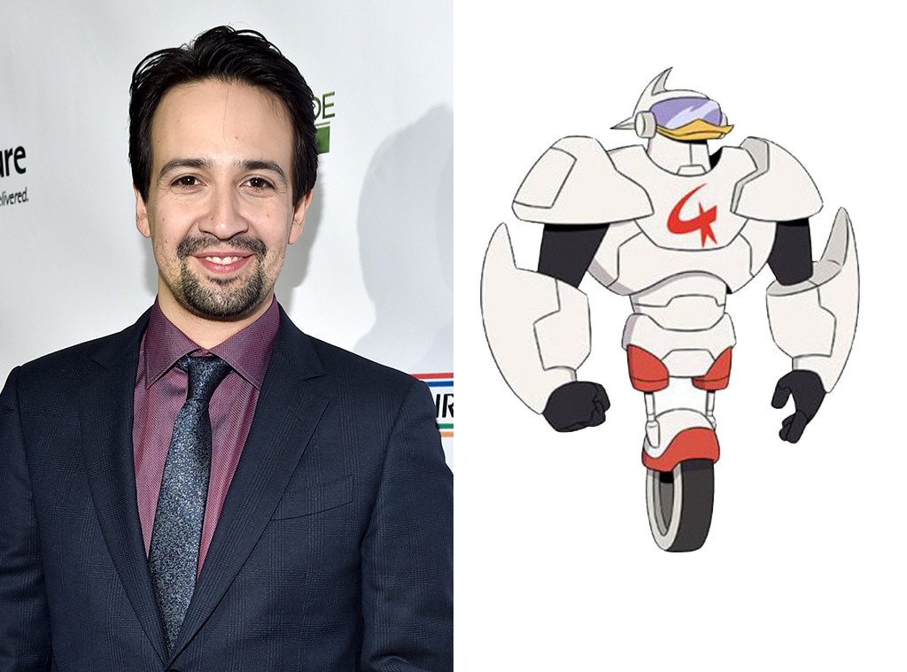 Celeb Voices In Kid Shows, Lin Manuel Miranda, Ducktales, Gizmoduck