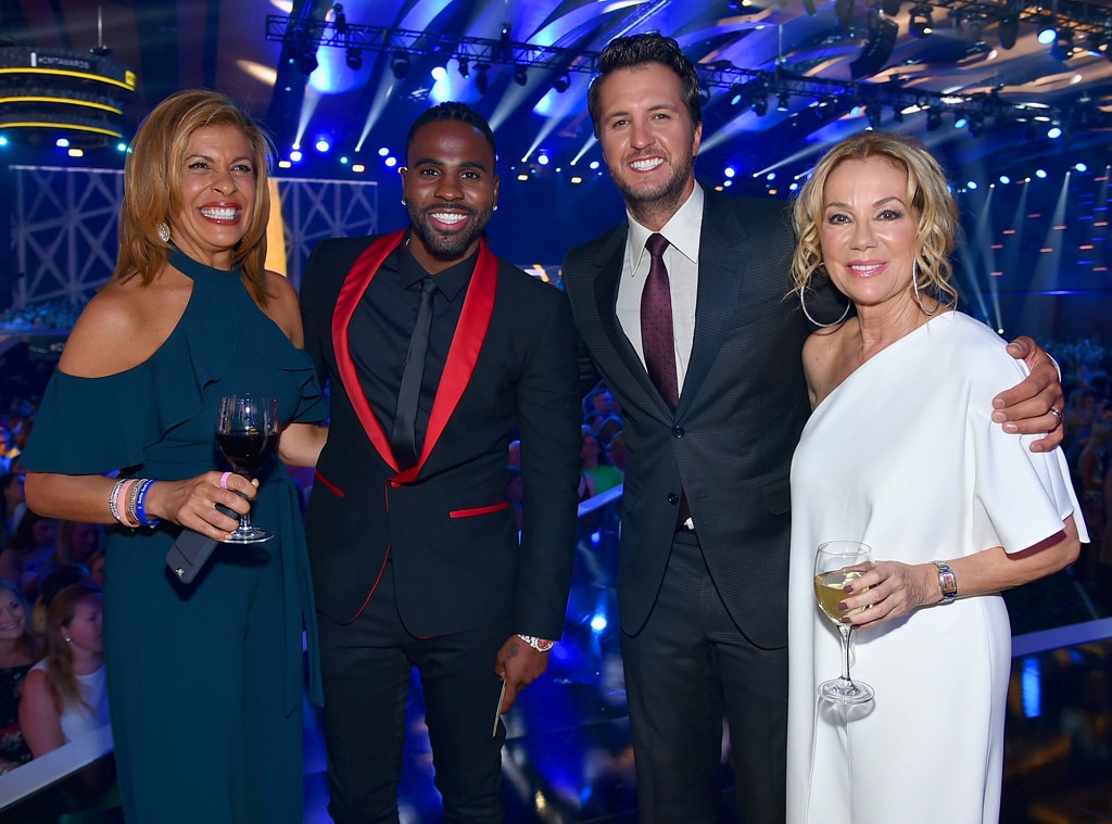 Hoda Kotb, Jason Derulo, Luke Bryan, Kathie Lee Gifford, 2017 CMT Music awards