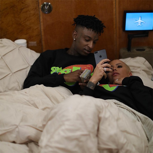 Amber Rose Says She and 21 Savage Are Perfect for Each Other E! News