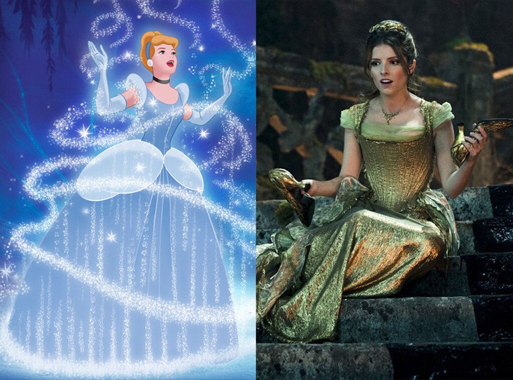 Cinderella, Into The Woods, Animated Disney vs. Live Action Disney