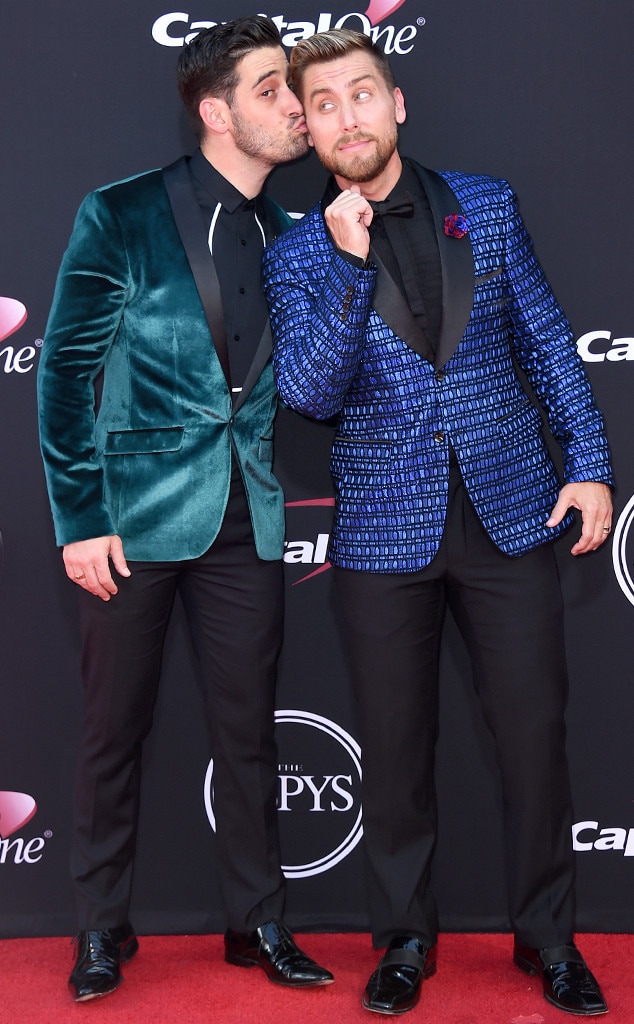 Lance Bass, Michael Turchin, 2017 ESPY Awards, ESPYS