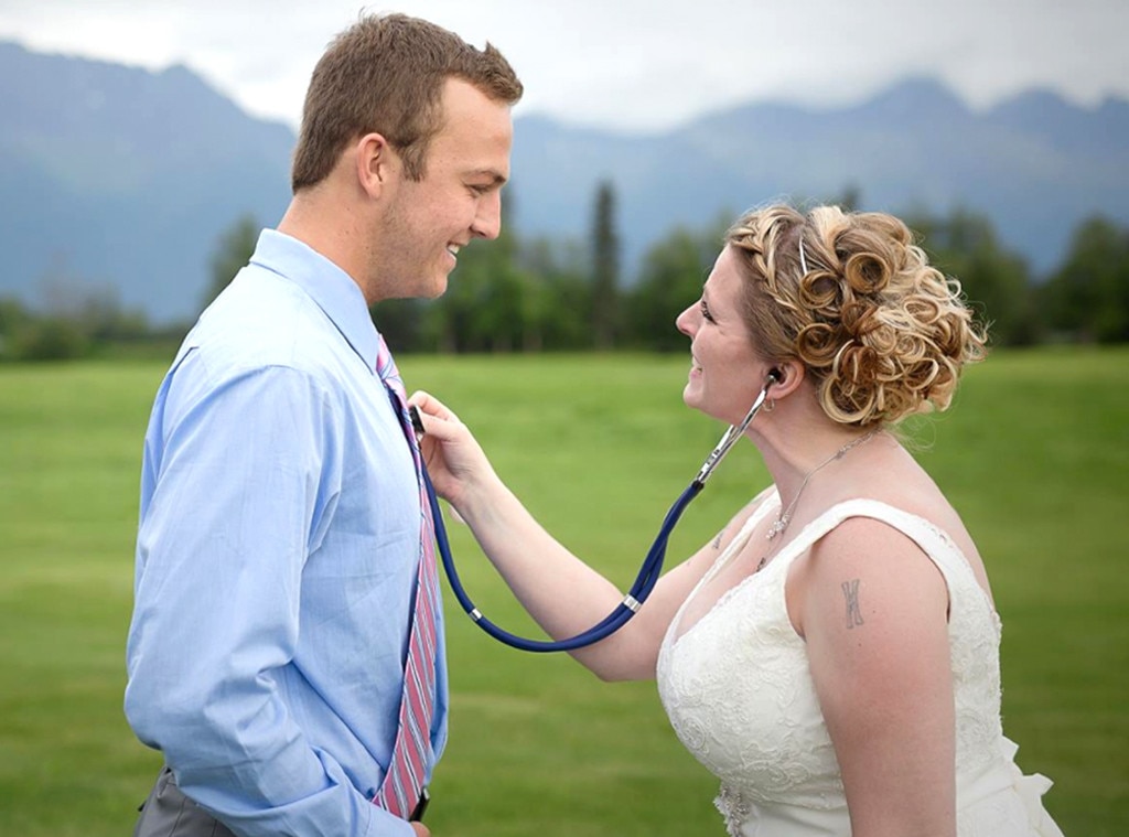 Bride meets late son's heart recipient Bride meets late son's heart recipient