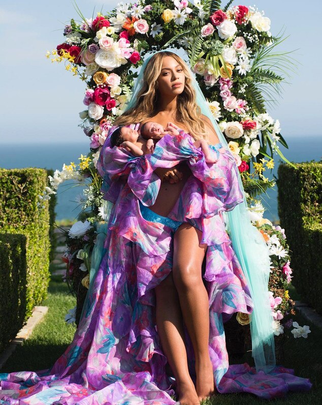 Beyonce, Sir Carter, Rumi Carter, Twins