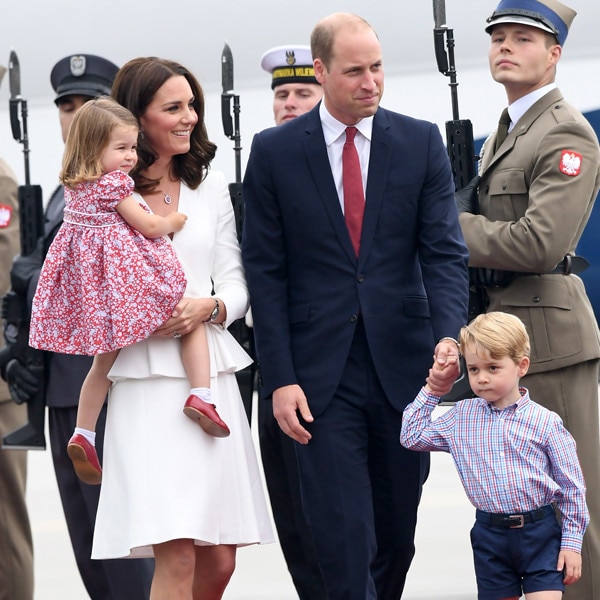 Prince George and Princess Charlotte's cute outfits steal scene in Poland