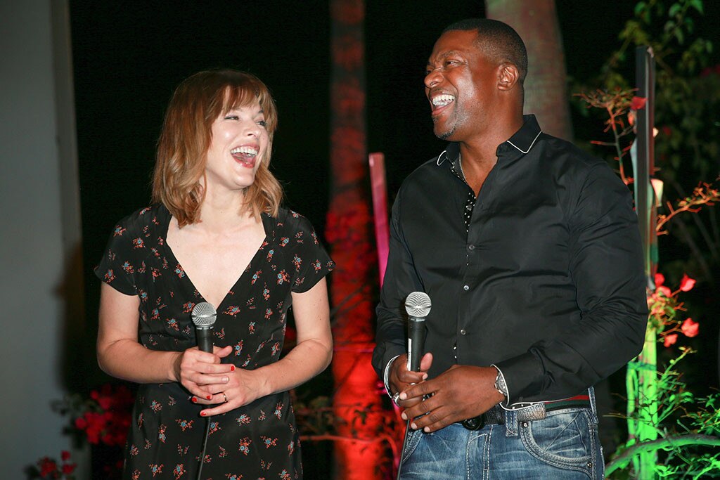 Milla Jovovich, Chris Tucker