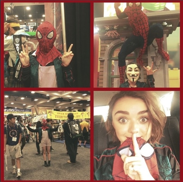 Maisie Williams, 2014 Comic-Con