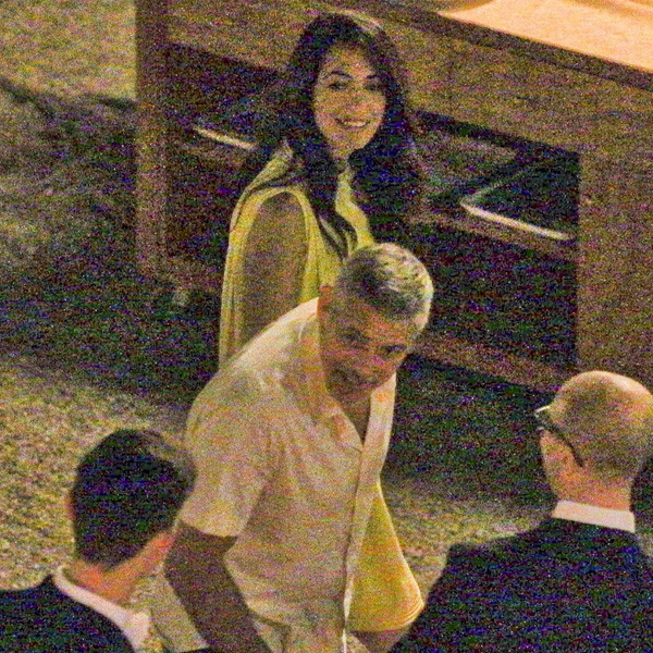 Inside George and Amal Clooney's Italian Date Night