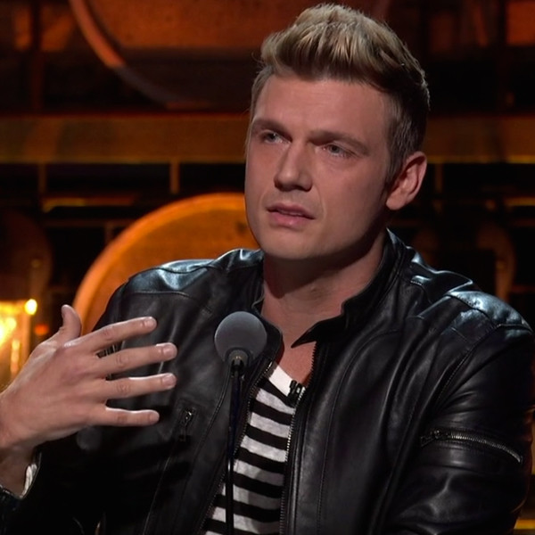 Nick Carter Gets Emotional Talking About Family on Boy Band