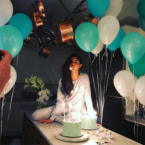Selena Gomez Celebrates Her 25th Birthday With a Low-Key Bash