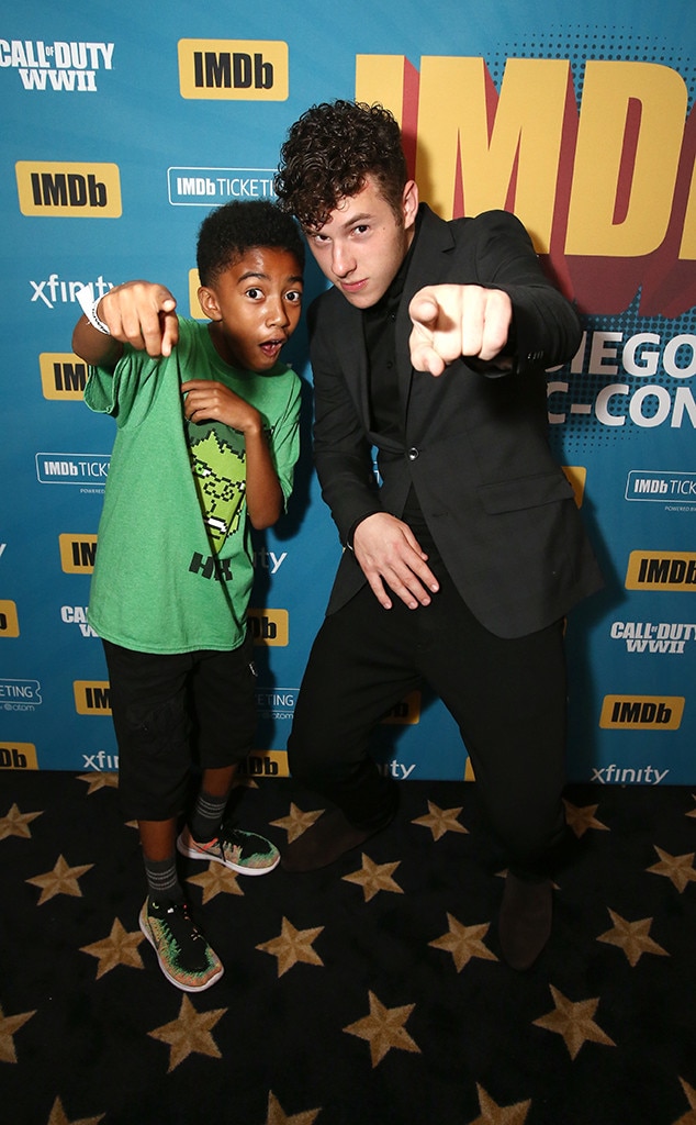 Nolan Gould, Miles Brown, IMDboat Pary, 2017 Comic-Con