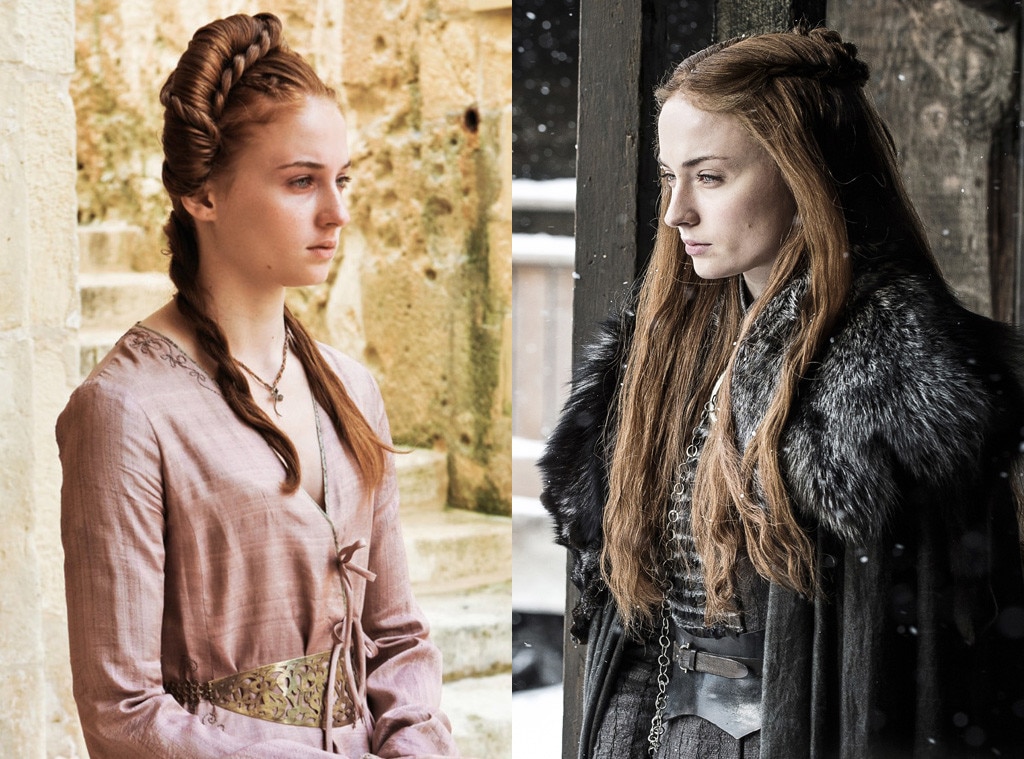 Sophie Turner As Sansa Stark From Game Of Thrones Cast Then And Now E News